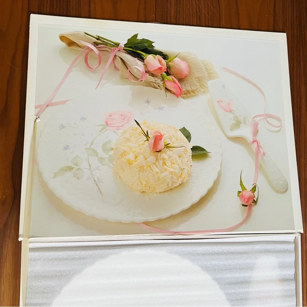 VINTAGE • Mikasa Bone China cake serving set‎